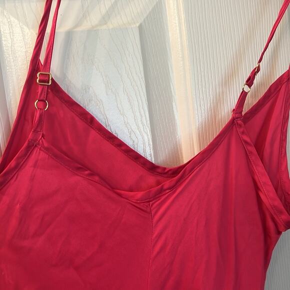 NWOT Nation LTD Farrah slip dress hot pink size S - Picture 8 of 11